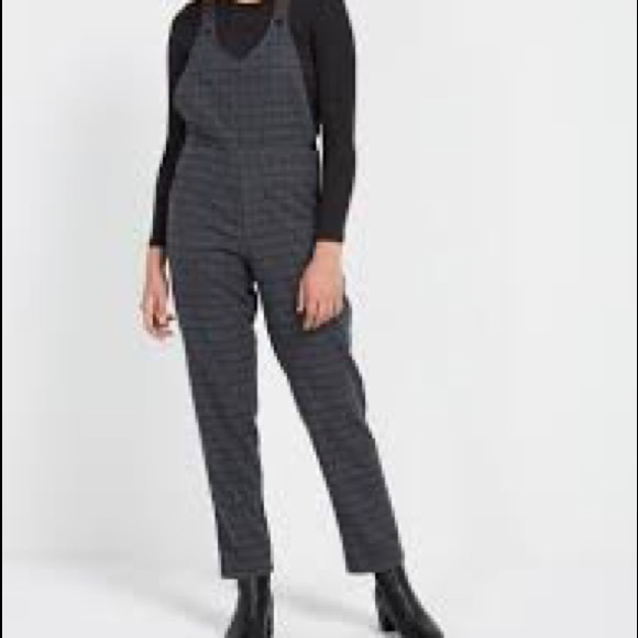 Frank & Oak Plaid Overalls - Picture 5 of 5